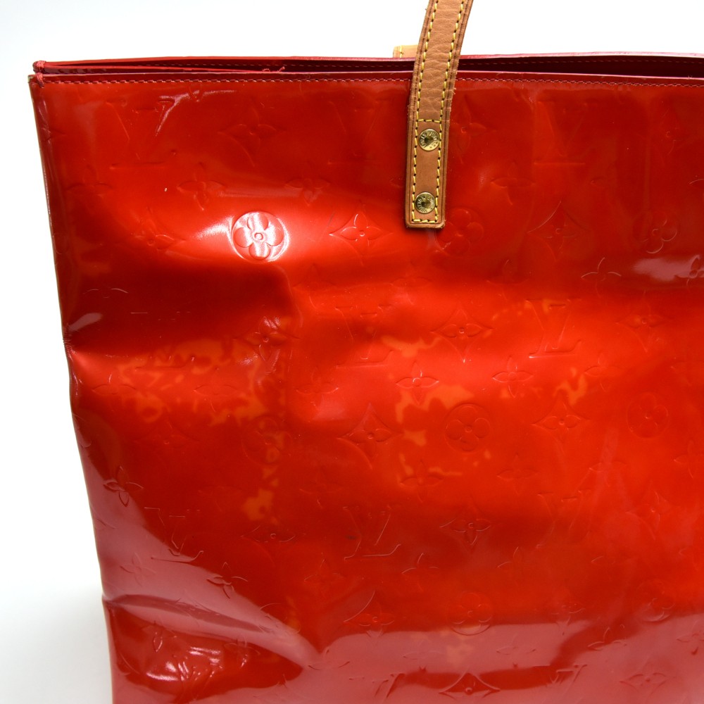 Surène leather tote Louis Vuitton Red in Leather - 37488500