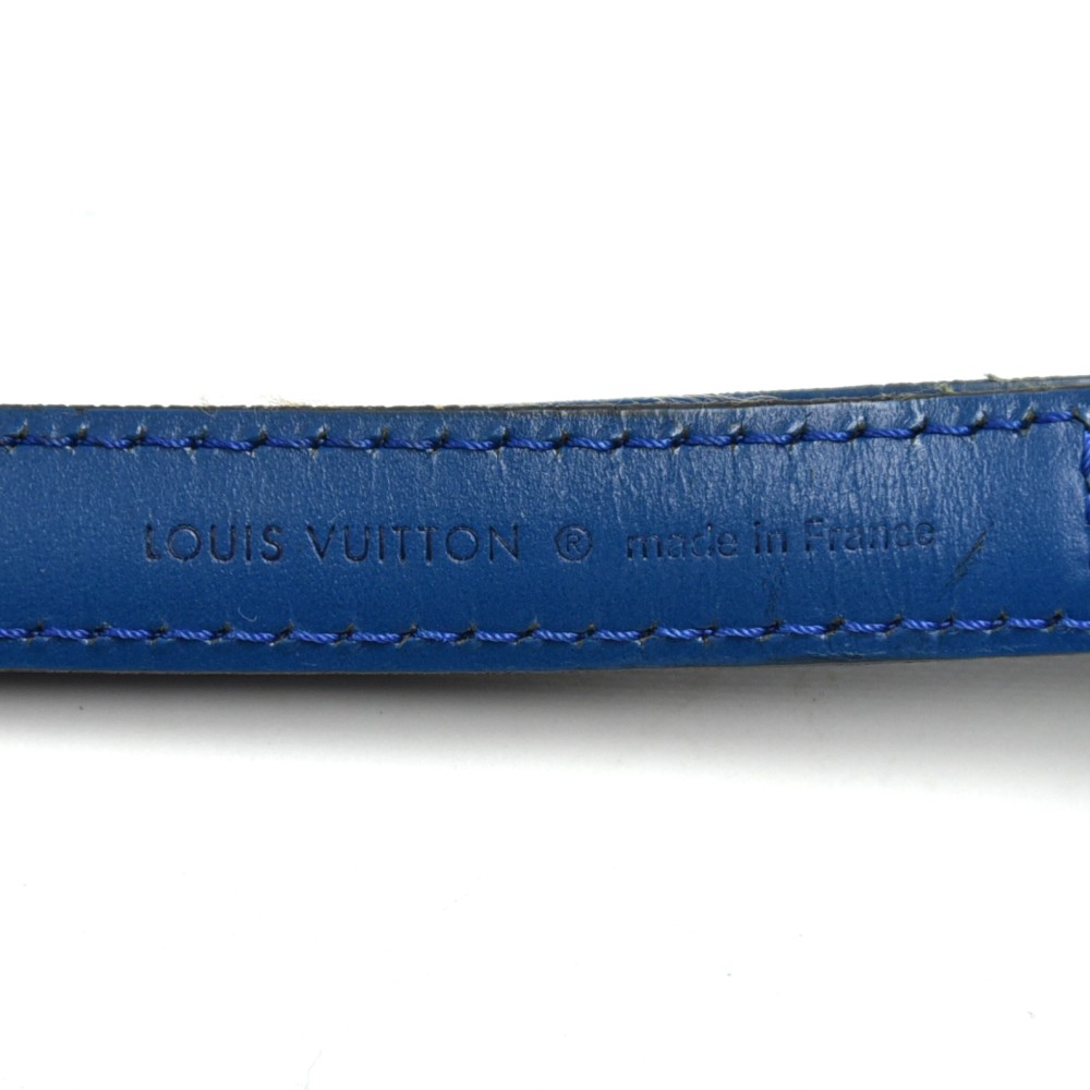 120cm - Louis - Adjustable - Vuitton - – Louis Vuitton Frontrow Sneakers  Blue - Leather - Shoulder - Strap - Noir - Louis Vuitton Frontrow Sneakers  Blue - Epi