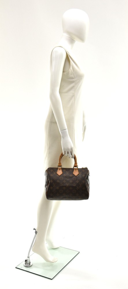 LOUIS VUITTON Handbag M41528 Speedy 25 Monogram canvas Brown Women Use –