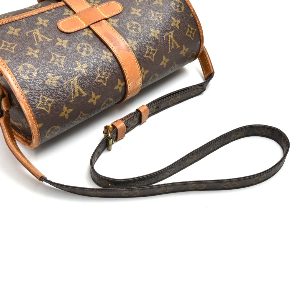 LOUIS VUITTON, Marne bag in monogram canvas and natural …