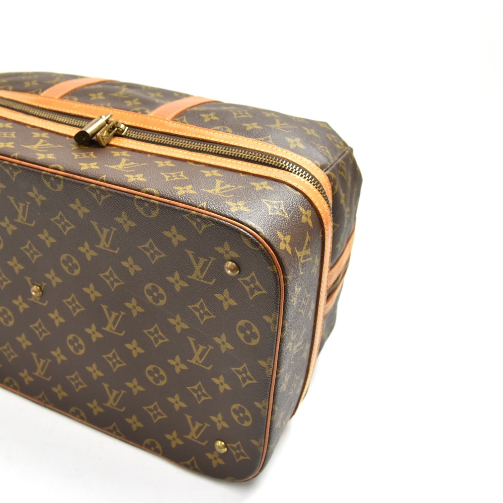 Louis Vuitton, Bags, Authentic Louis Vuitton Travel Bag Sacsport Monogram Used  Lv Handbag Vintage