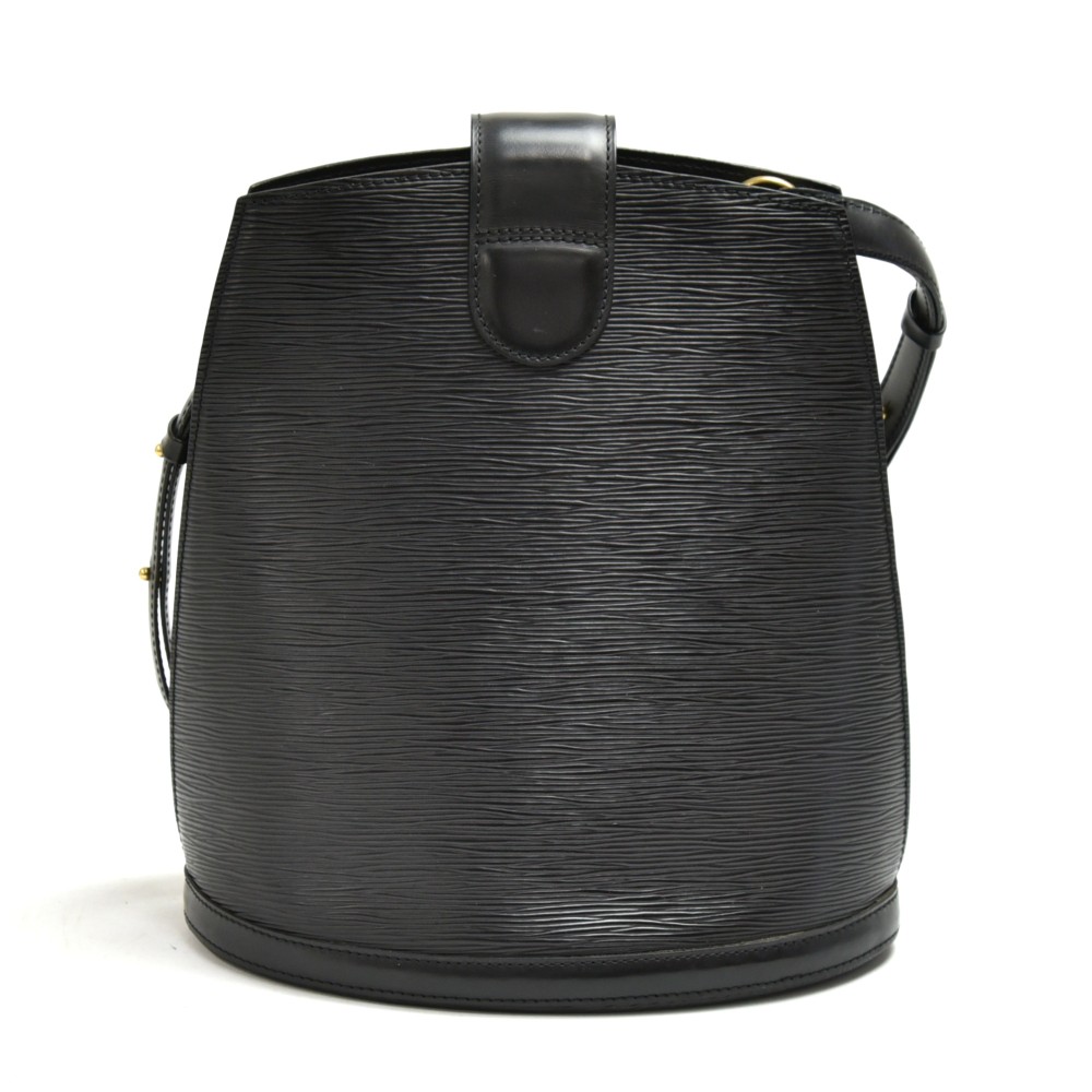 Néonoé leather handbag Louis Vuitton Black in Leather - 31290926