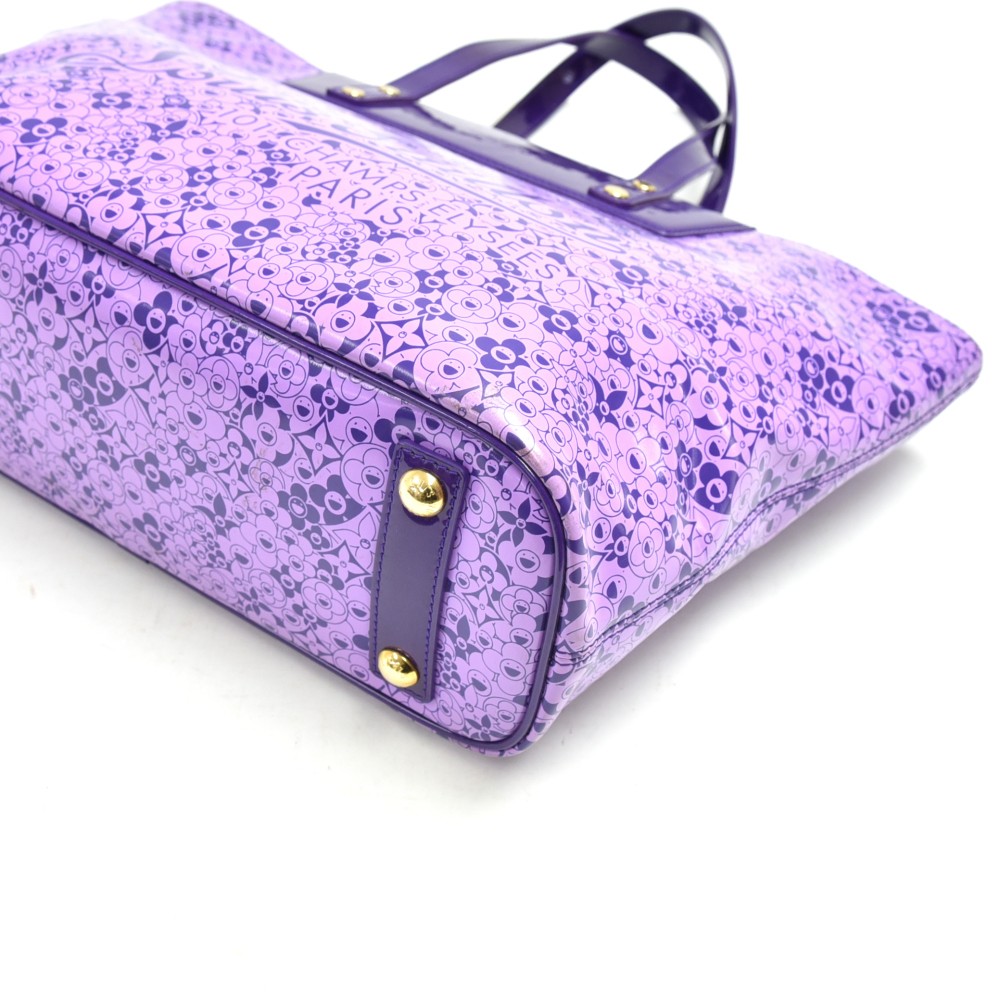 LOUIS VUITTON Tote Bag M95680 Tai Sienne PM canvas purple purple Women –