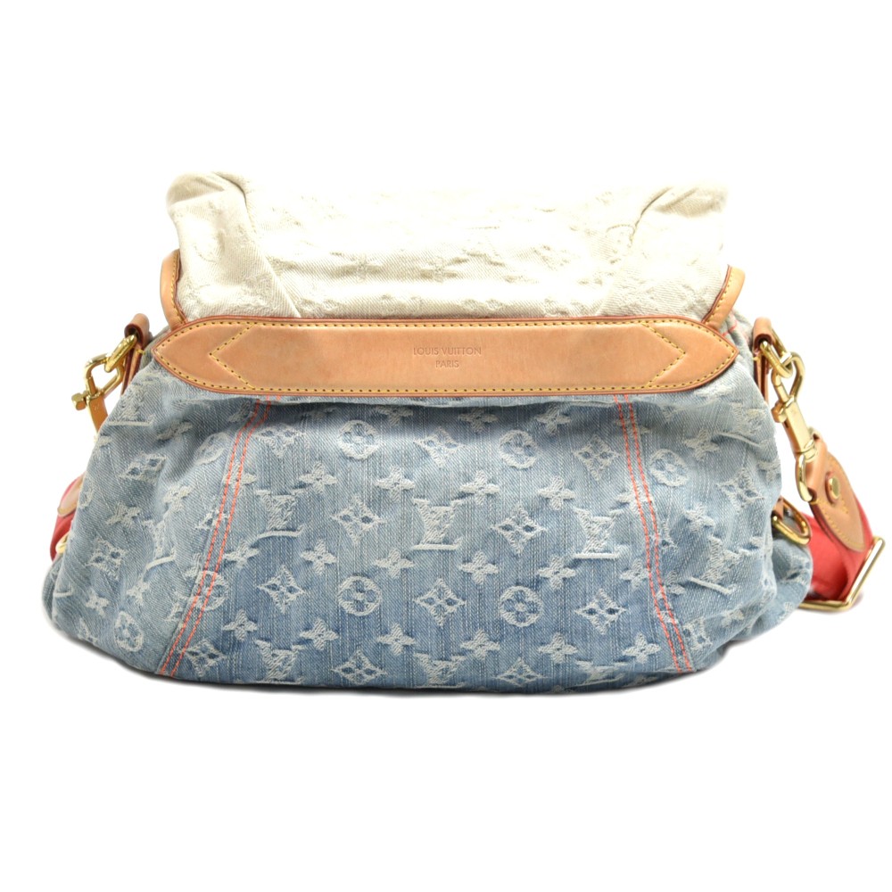 Louis Vuitton Ombré Monogram Denim Sunshine Bag - Blue Shoulder