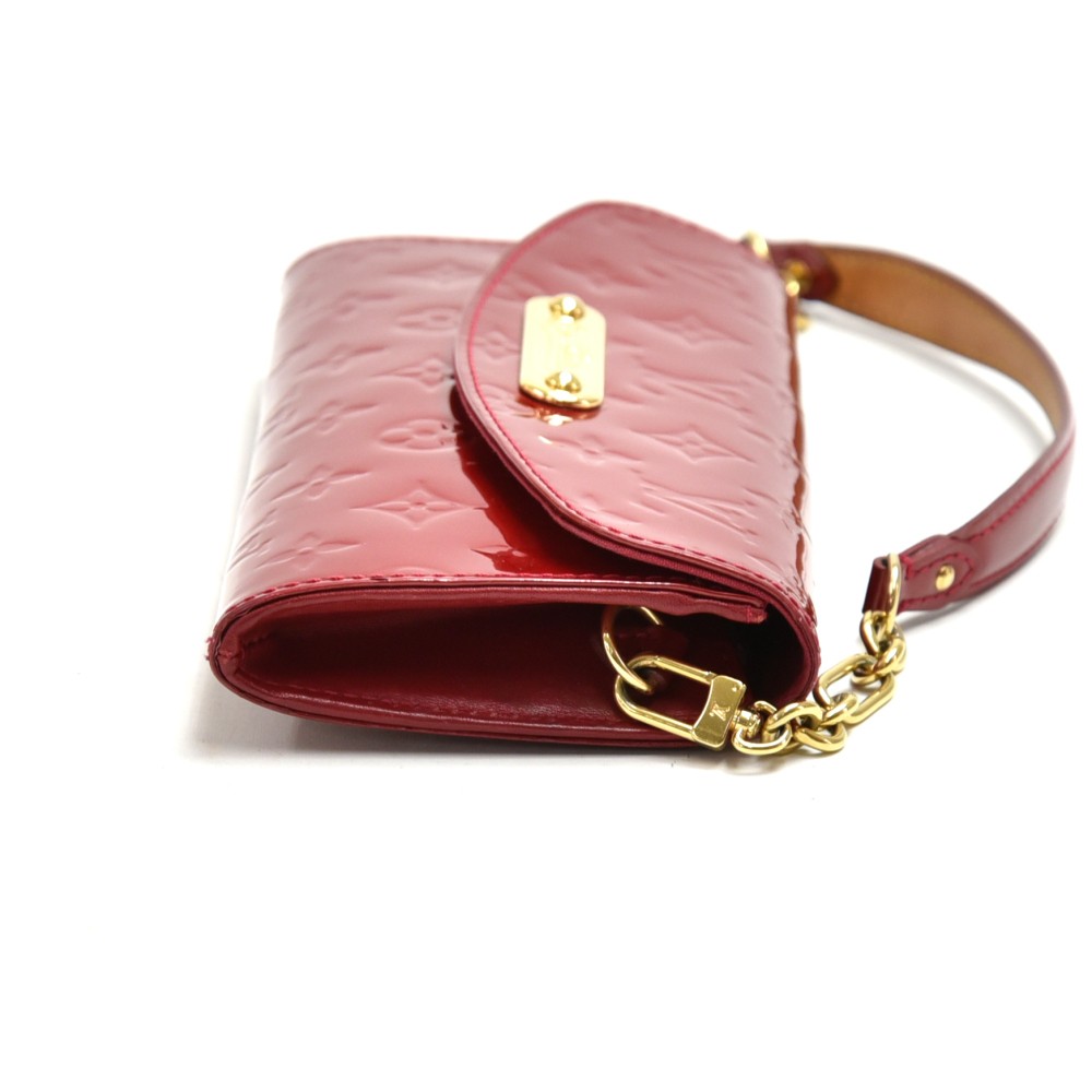 Louis Vuitton Monogram Vernis Sunset Boulevard Red Leather Patent leather  ref.962229 - Joli Closet