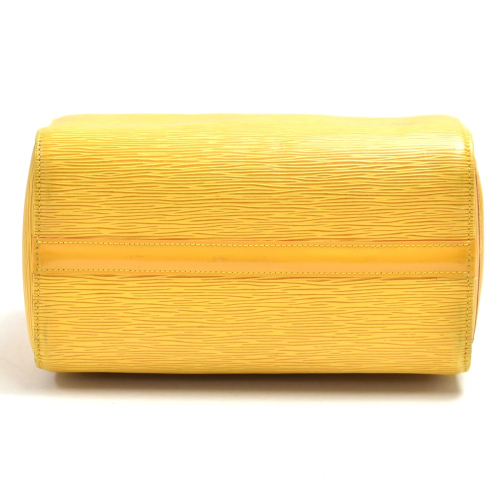 Vintage Louis Vuitton Speedy 25 Yellow Epi Leather Bag SP0956 040123 * –  KimmieBBags LLC