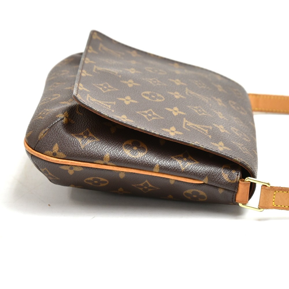 Louis Vuitton Flap Musette Tango Short Strap Monogram Brown in Canvas with  Gold-tone - GB
