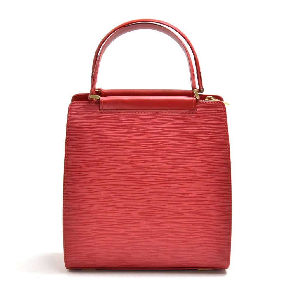 Louis Vuitton Louis Vuitton Figari PM Red Epi Leather Handbag