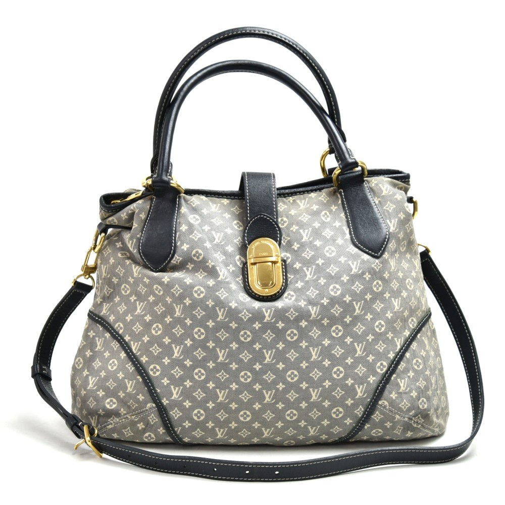 Louis Vuitton Encre Monogram Idylle Canvas and Leather Elegie Bag at 1stDibs