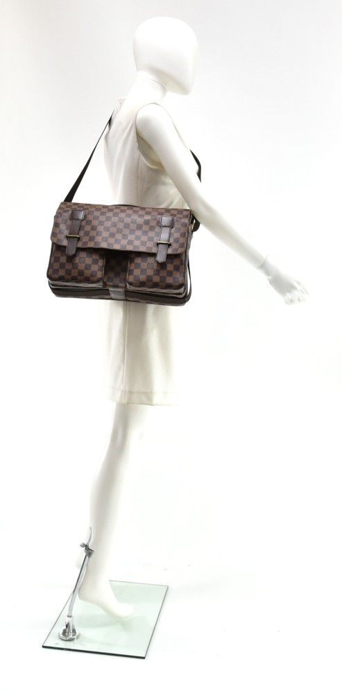 Louis Vuitton Vintage - Damier Ebene Broadway - Brown - Damier Canvas and  Calf Leather Crossbody Bag - Luxury High Quality - Avvenice