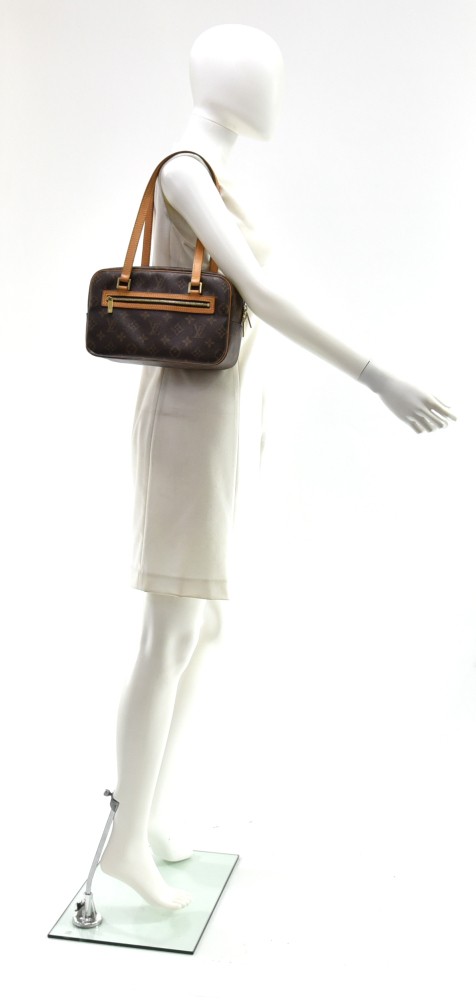 Vintage Louis Vuitton Monogram Cite MM Shoulder Bag – Break Archive