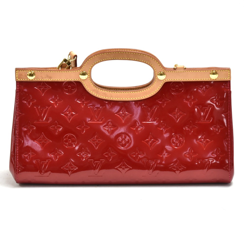 LOUIS VUITTON Amarante Monogram Vernis Roxbury Drive Bag Luxury Bags   Wallets on Carousell