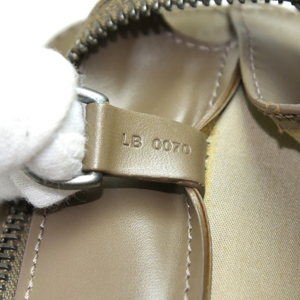 Louis Vuitton Gray Epi Croisette PM Grey Leather ref.315319 - Joli Closet