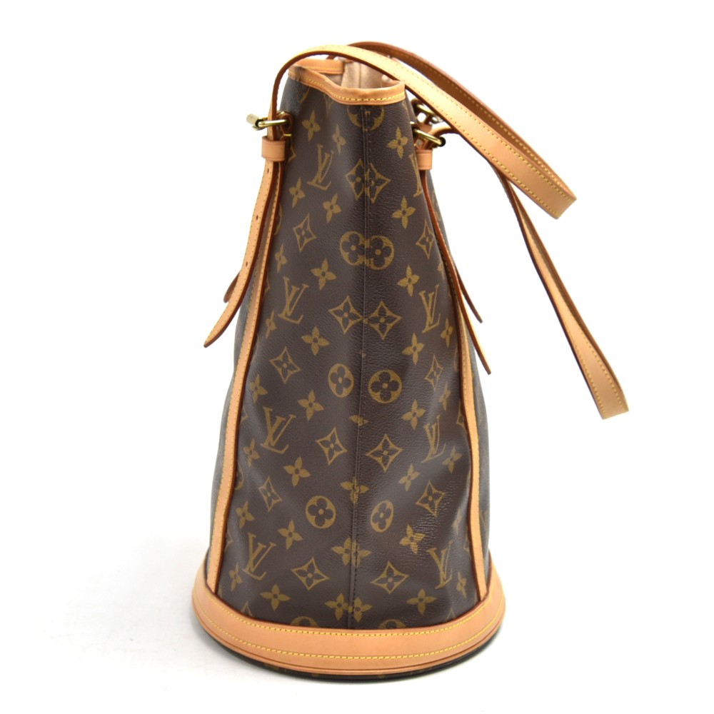 Louis Vuitton Vintage Monogram Canvas Randonnee GM Bucket Bag ○ Labellov ○  Buy and Sell Authentic Luxury