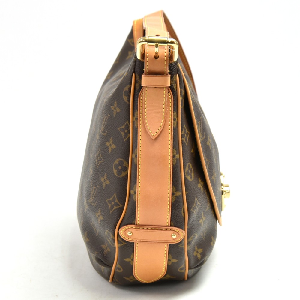 Louis Vuitton, Bags, Louis Vuitton Tolum Gm Shoulder Bag Monogram Leather  Brown France M4075 97ga077