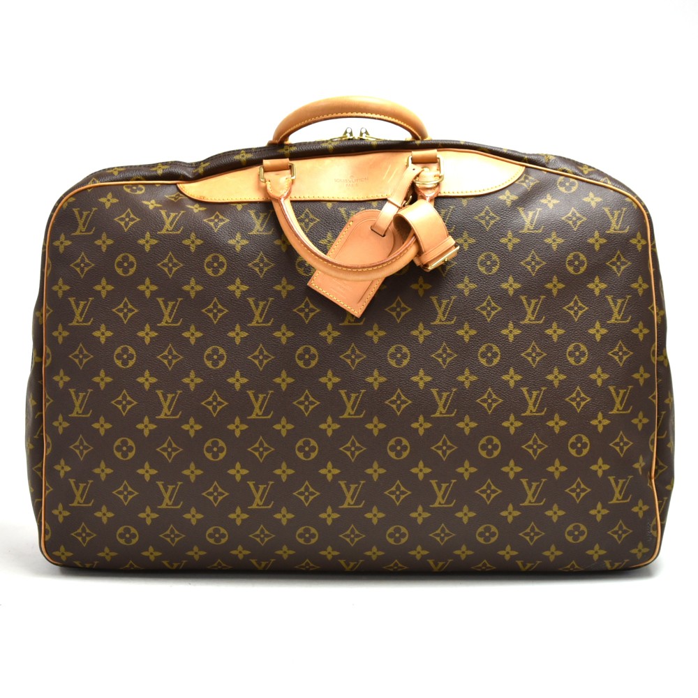Louis Vuitton Monogram Alize 3 Compartment Luggage Travel Bag