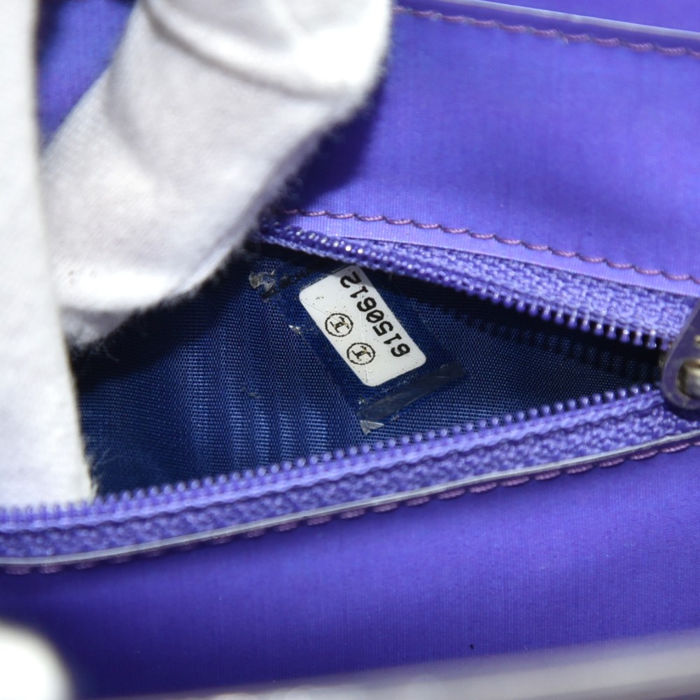 Chanel-Vinyl-Hologram-Chain-Shoulder-Bag-Purple-6109372 – dct-ep_vintage  luxury Store