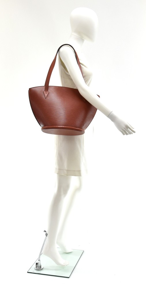 Louis Vuitton Epi Saint Jacques GM - Brown Shoulder Bags, Handbags