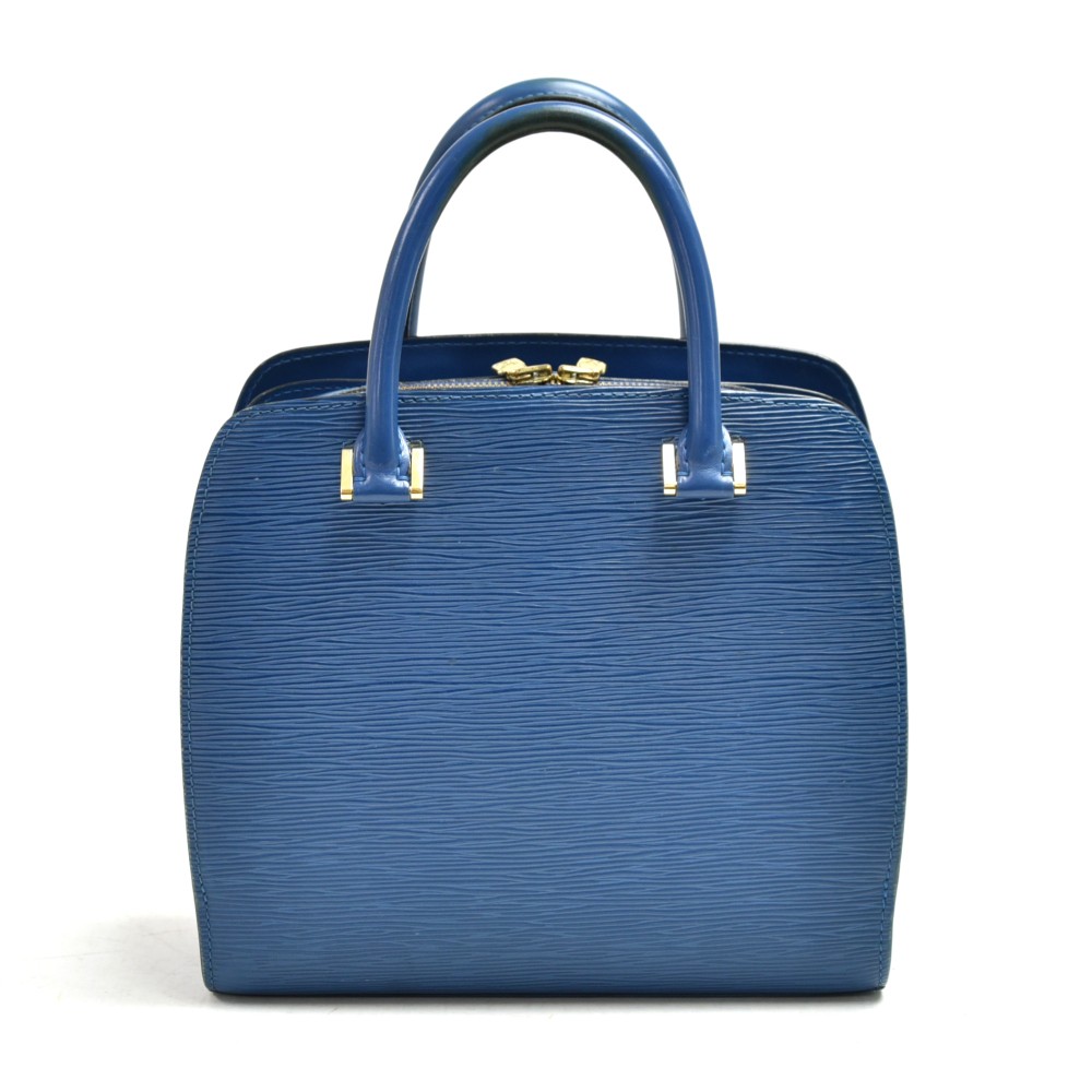 Vintage Louis Vuitton M52715 Iena Toledo Blue 32 Epi Clutch Bag - Nina  Furfur Vintage Boutique