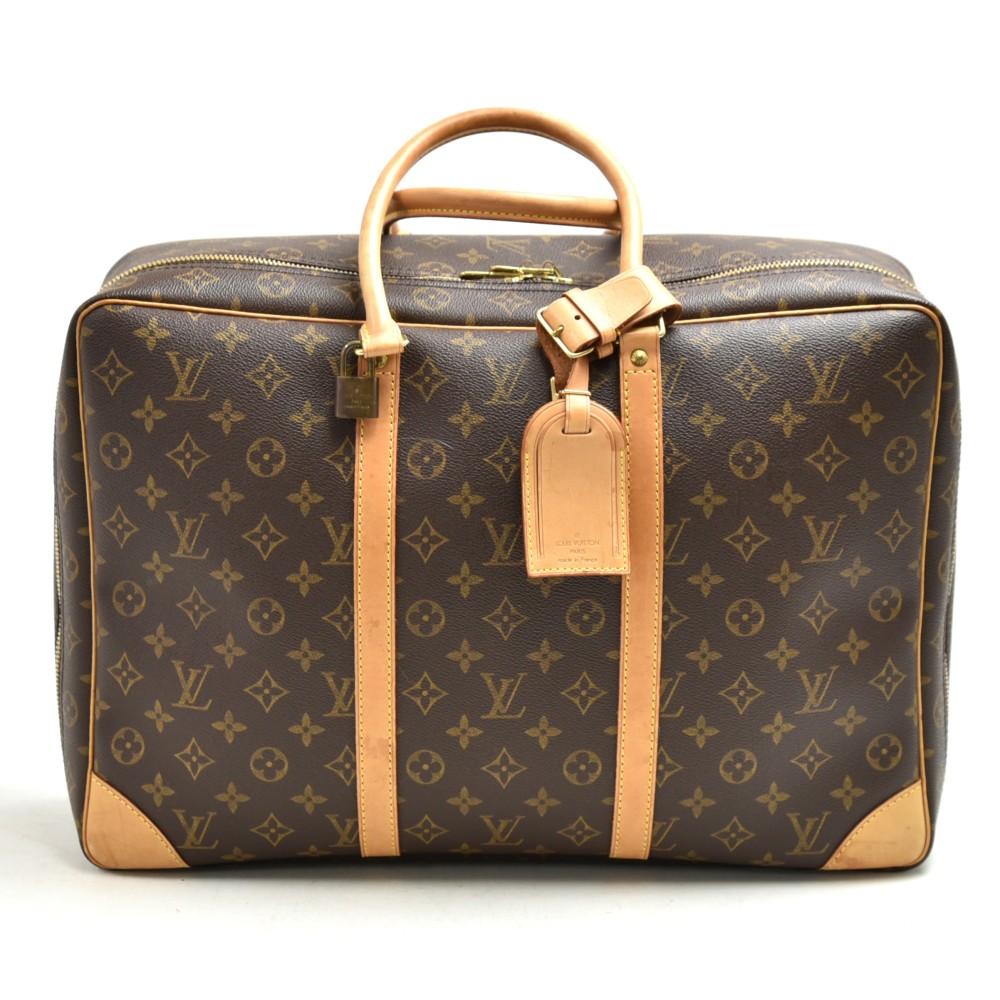Authentic Louis Vuitton Monogram Luggage Weekender Bag Sirius