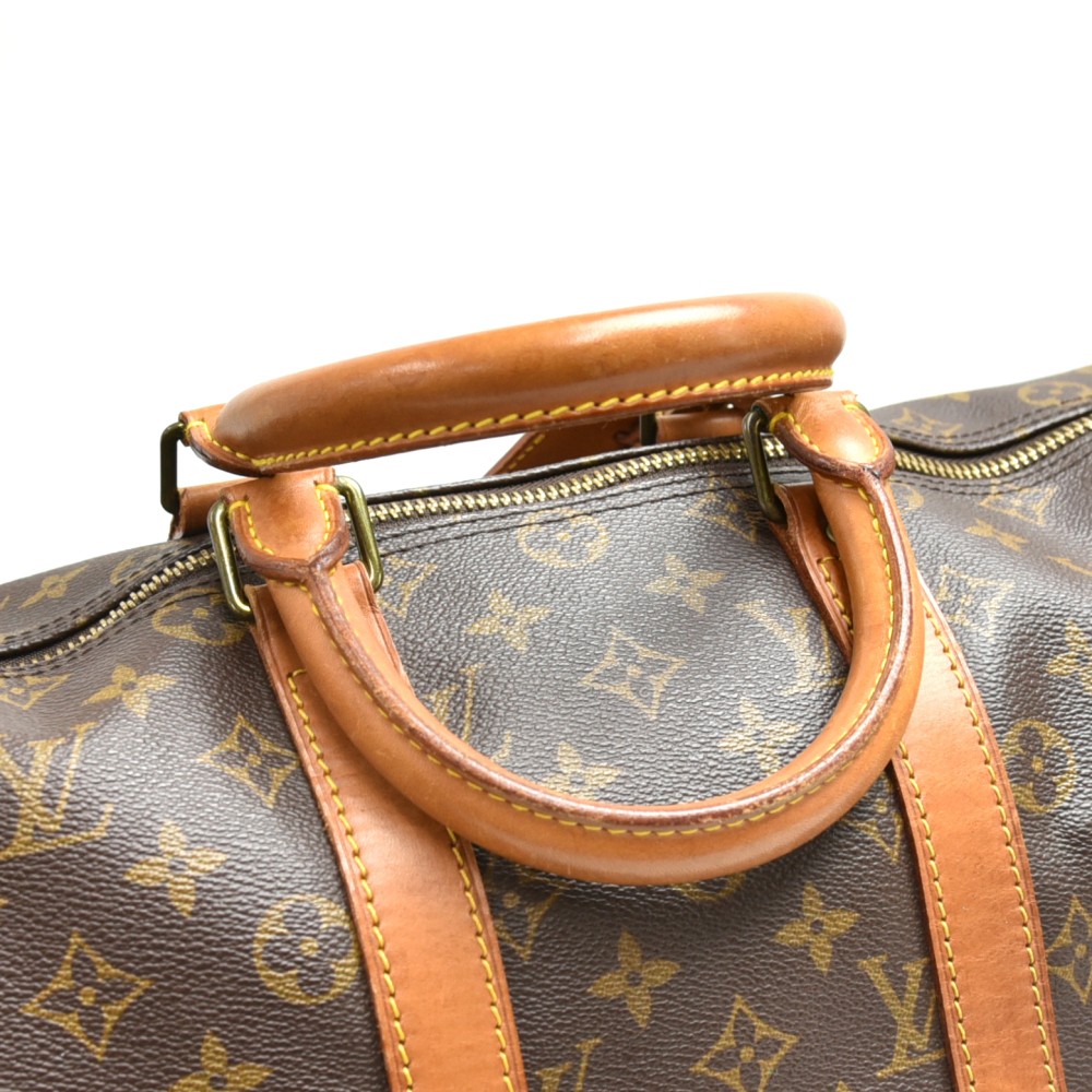 Louis Vuitton Keepall 45 + Strap ○ Labellov ○ Buy and Sell Authentic Luxury