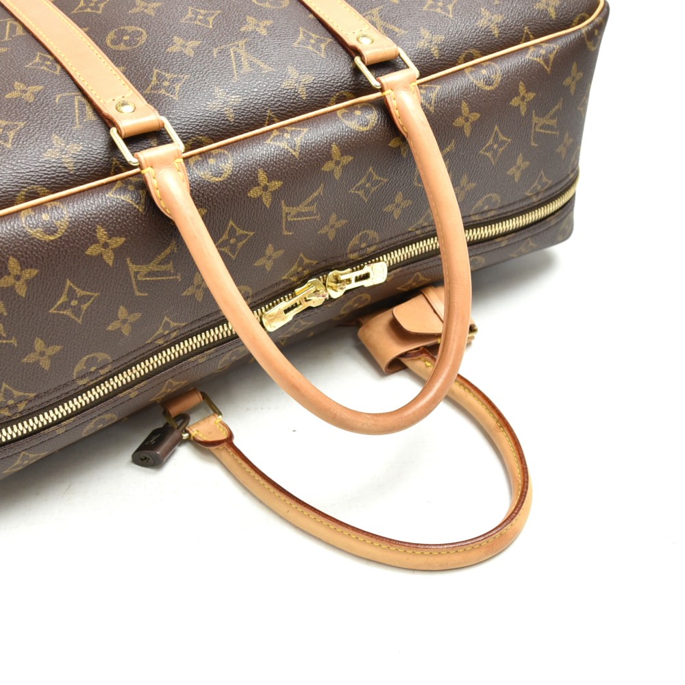 Louis Vuitton Sirius 45 M41408 Brown Boston Bag Ladies Men Travel