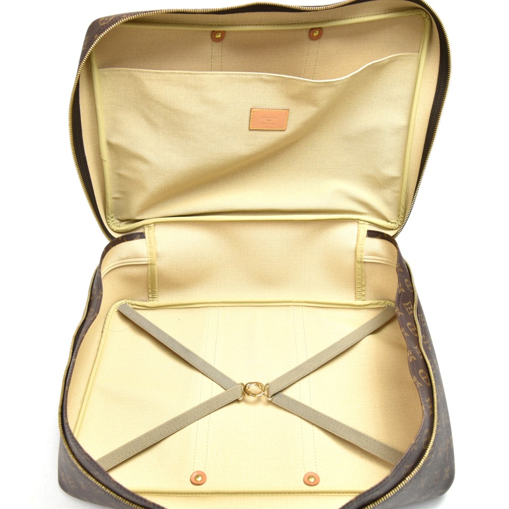 Louis Vuitton Sirius leather 45 travel bag (H-20cm/L-44cm/W-12cm)