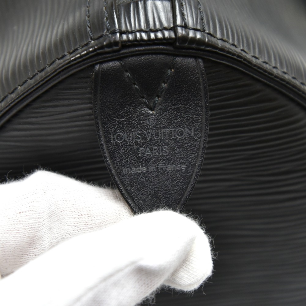 Louis Vuitton Vintage Louis Vuitton Speedy 25 Black Epi Leather City