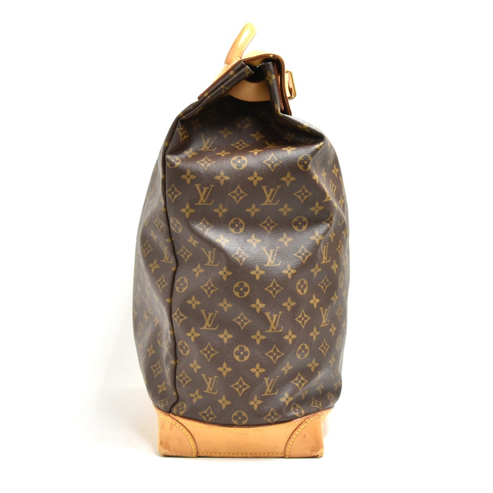 Cloth travel bag Louis Vuitton Gold in Cloth - 34061930