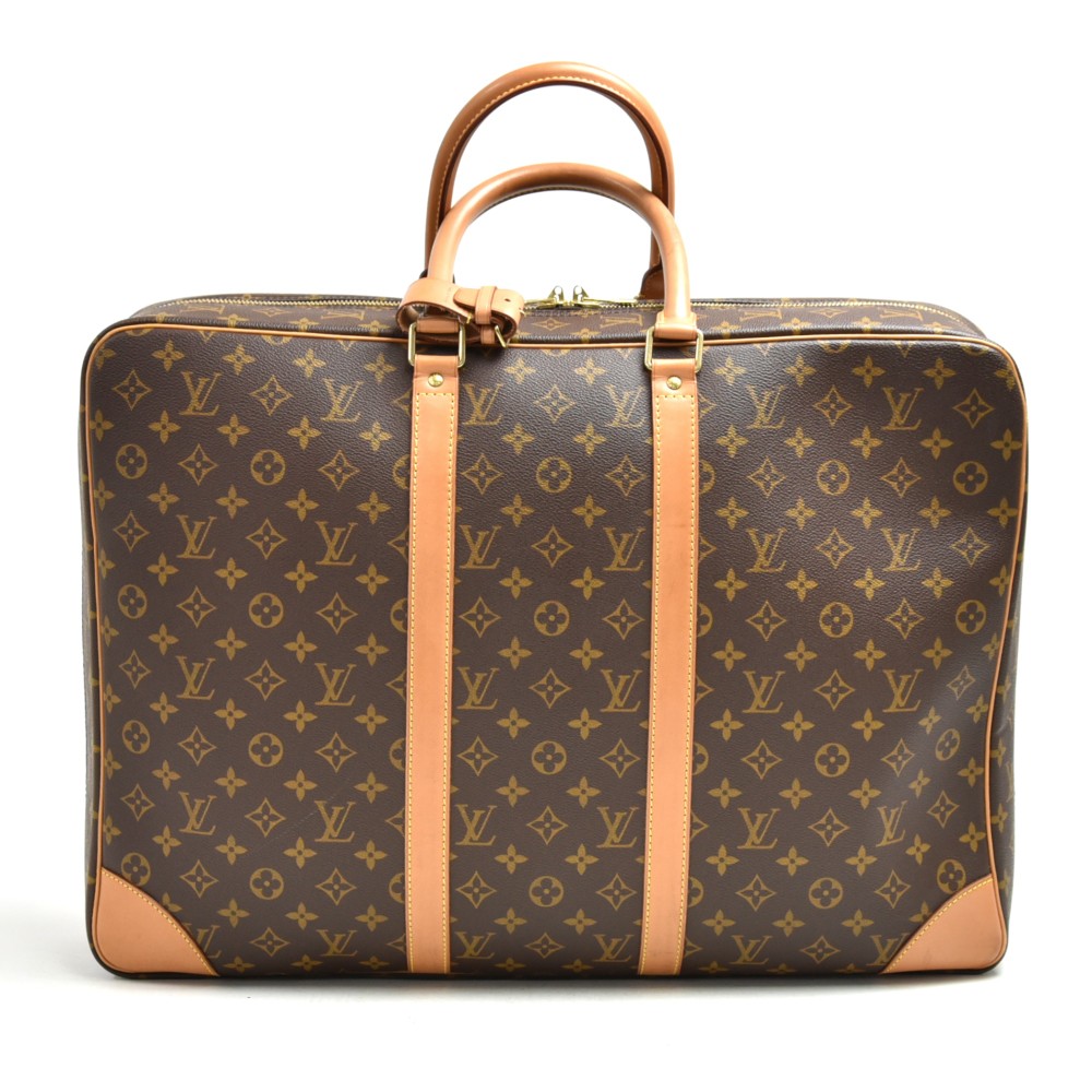 LOUIS VUITTON Sirius 55 Monogram Canvas Suitcase Travel Bag