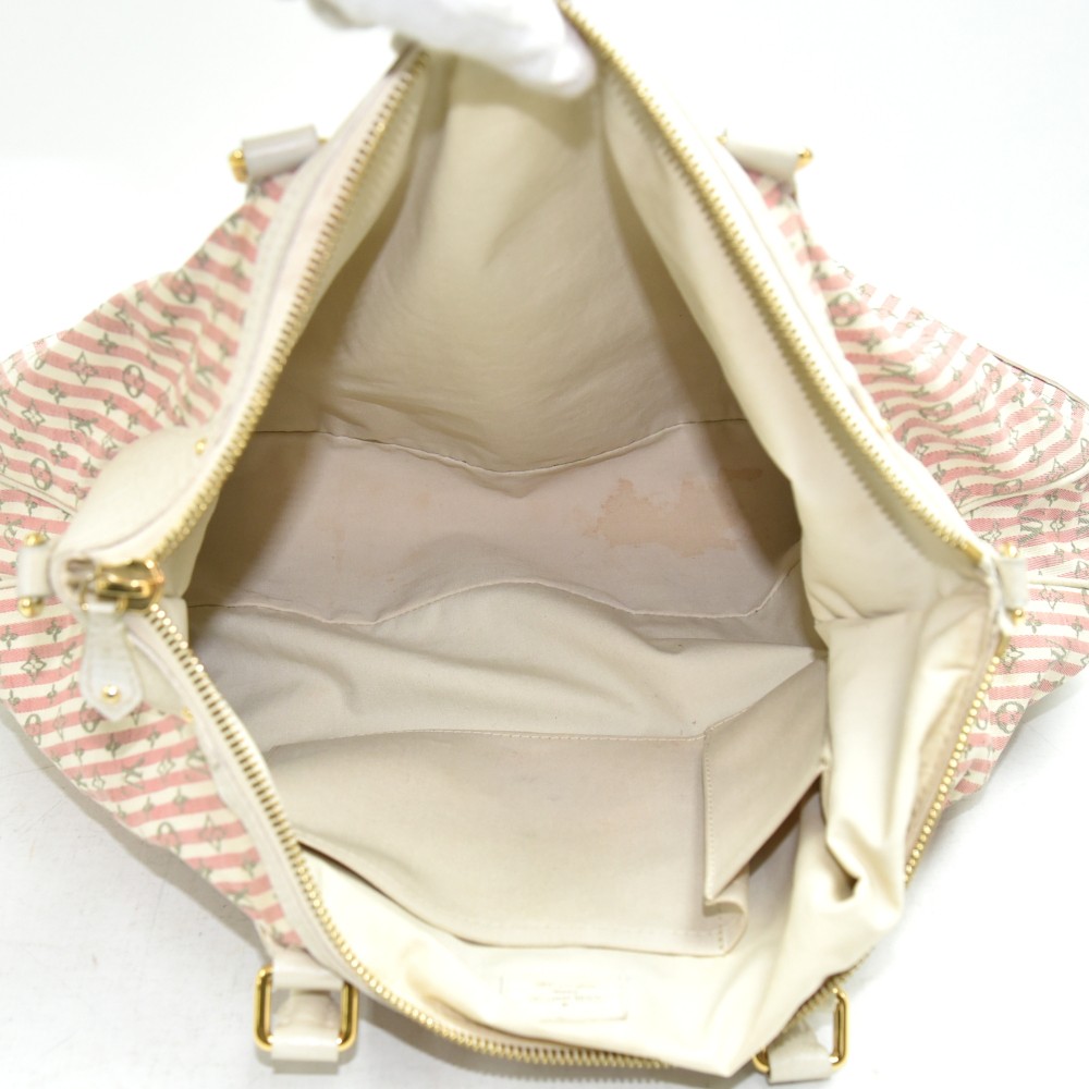 Louis Vuitton Pink Mini Lin Croisette Marina 2-Way Crossbody Bag