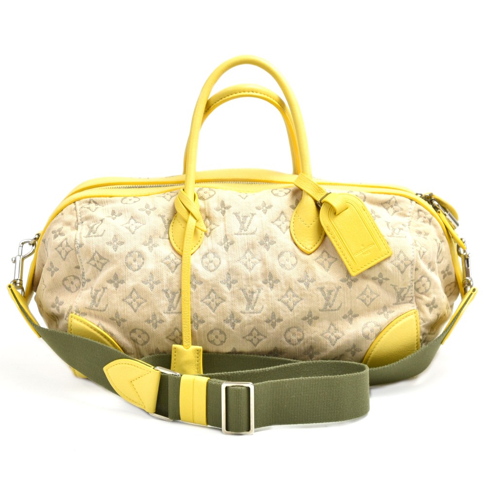 Louis Vuitton, Bags, Louisvuitton Denim Round Speedy Special Edition