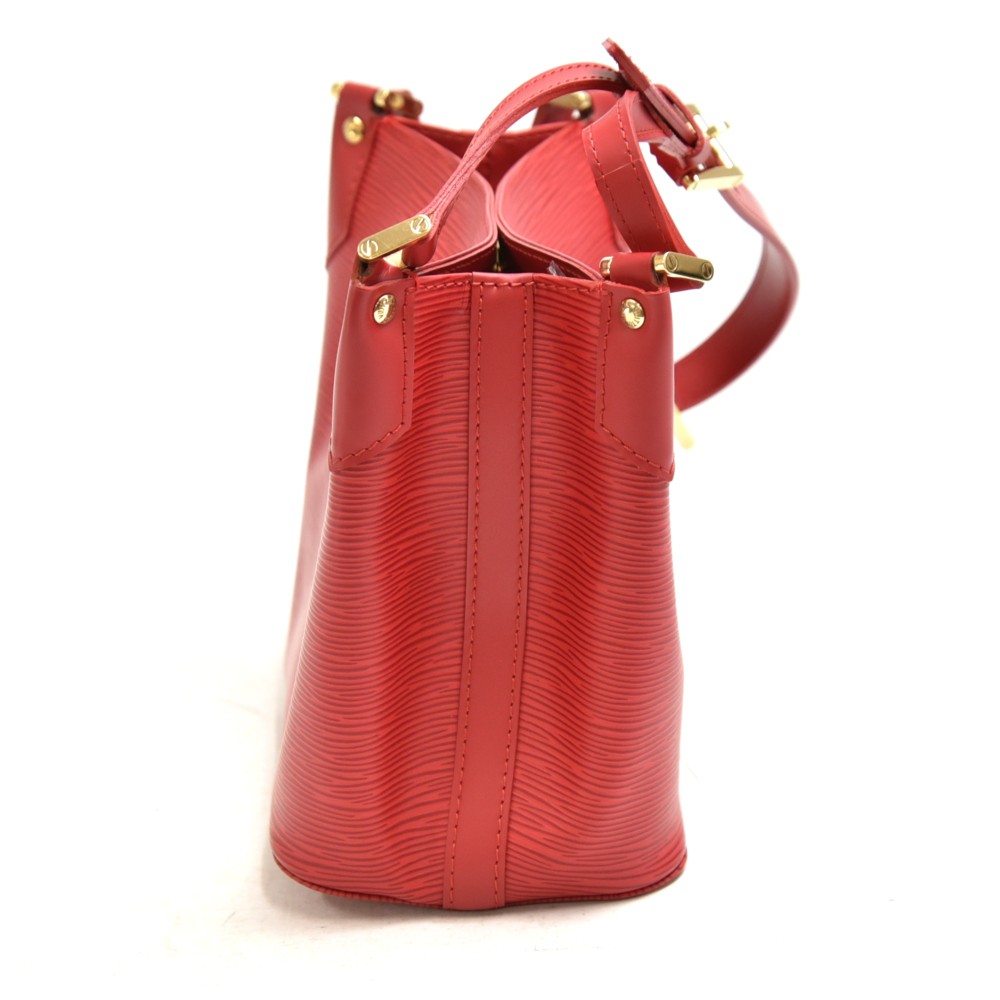 Louis Vuitton Epi Mandala Pm Shoulder Bag Red M5889e Lv Auction