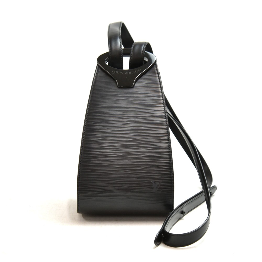 Louis Vuitton Black Epi Leather Minuit Bag