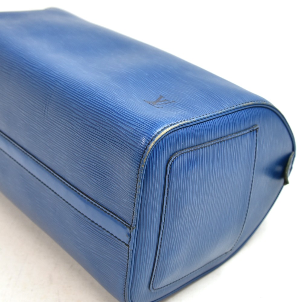 LOUIS VUITTON Handbag M43005 Speedy 30 Epi Leather blue Women Used –