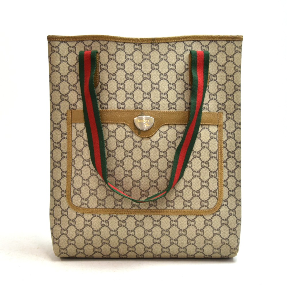 Authentic Vintage Water Proof Gucci Shoulder With Hand Bag