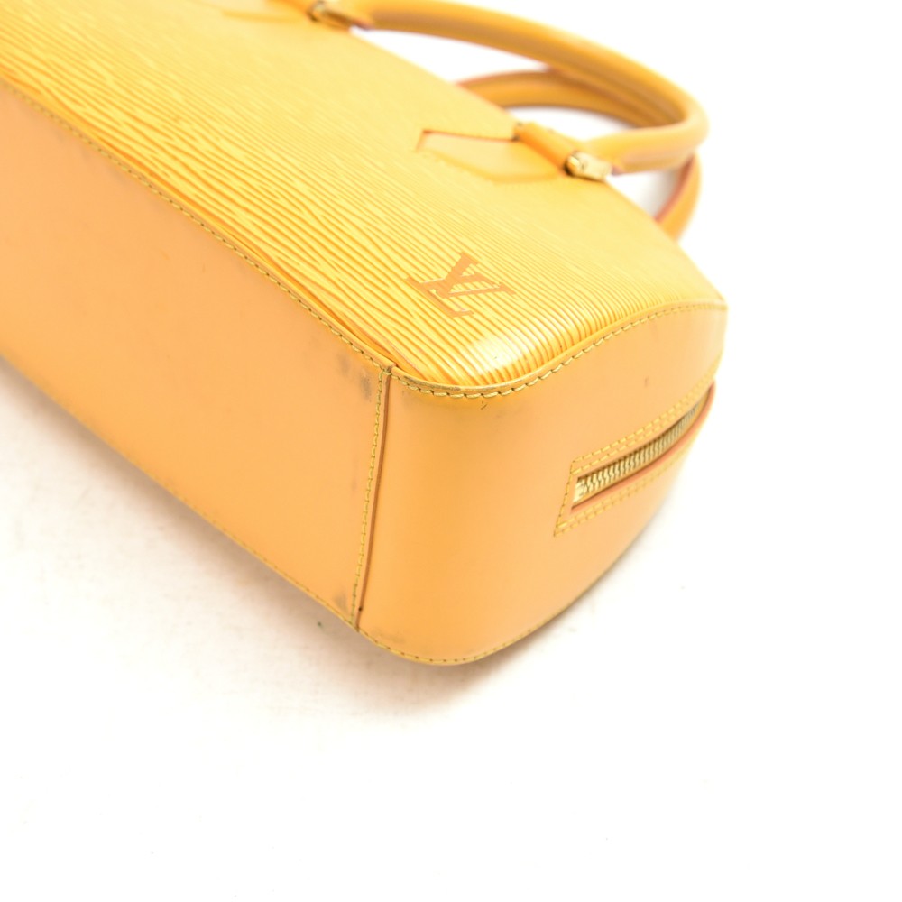 Louis Vuitton Jasmin Pouch Small Yellow Leather for sale online
