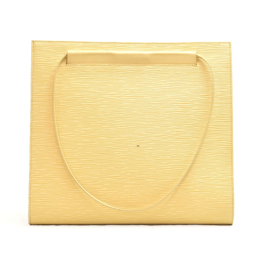 LOUIS VUITTON Saint Tropez Shoulder Bag Epi Leather Vanilla M5246A 64JH502