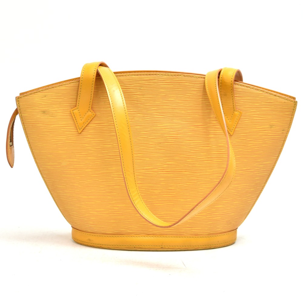 Vintage Louis Vuitton Kenyan Yellow Epi Leather Saint Jacques PM