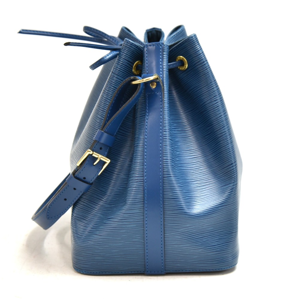 Louis Vuitton Petit Noé Bag - Blue – The Hosta