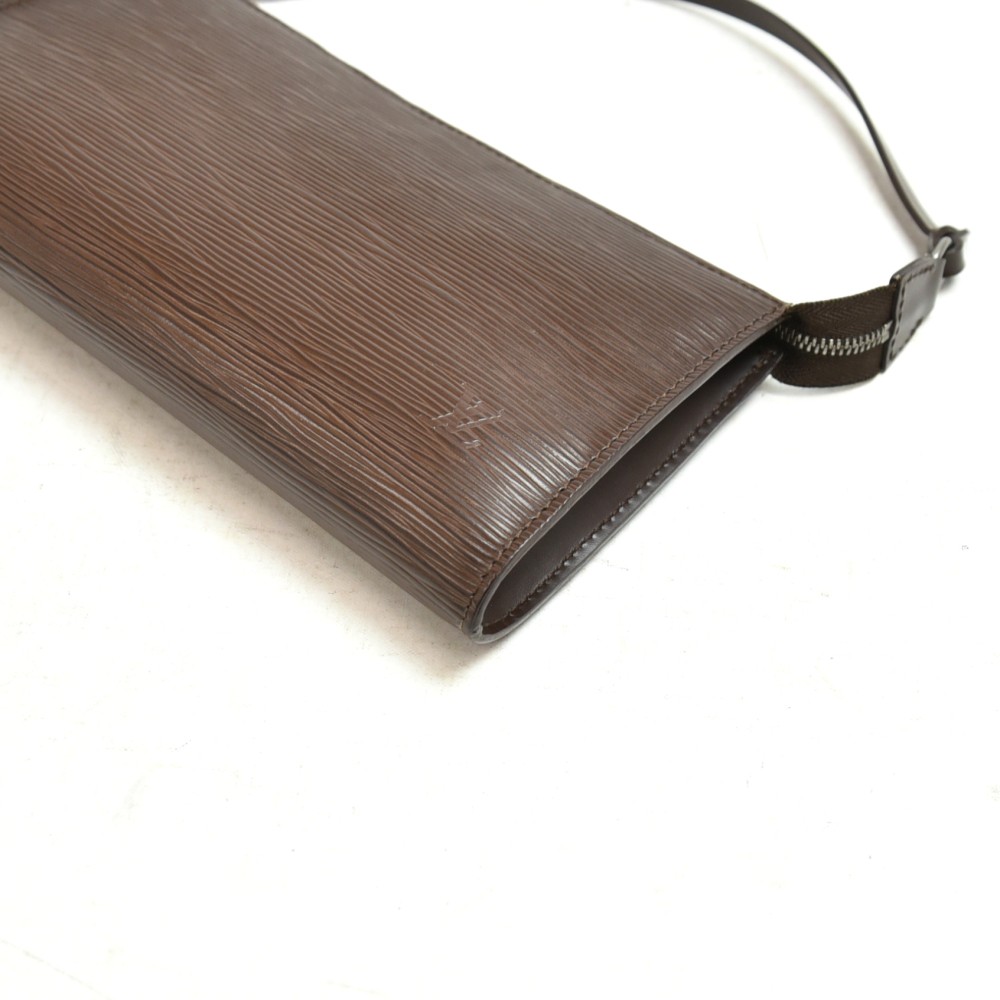 Louis+Vuitton+Pochette+Accessoires+Shoulder+Bag+Brown%2FOrange