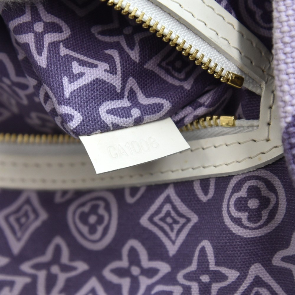 Louis Vuitton, Bags, Lv Tote Bag Tahitlenne Gm Purple Made In Spain Final  Sale