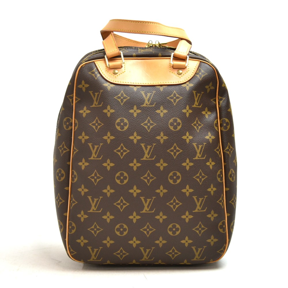 Louis Vuitton Excursion Handbag Monogram Canvas Brown