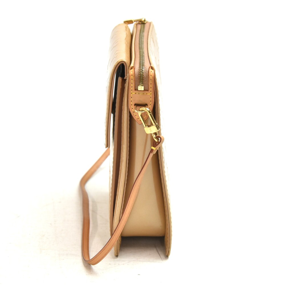 Lot - Louis Vuitton Bronze Vernis Mott Shoulder Bag
