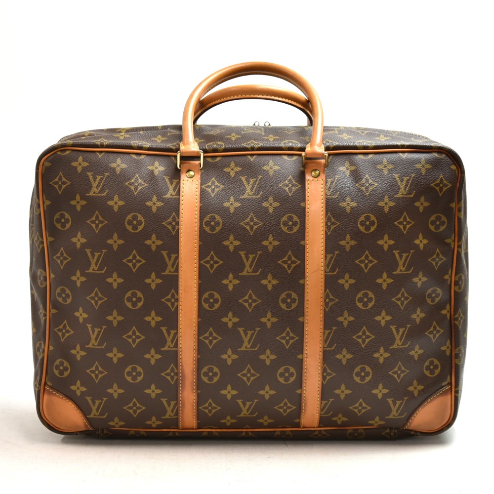 Louis Vuitton model: Sirius 45 Monogram canvas Brown Leather ref.968179 -  Joli Closet
