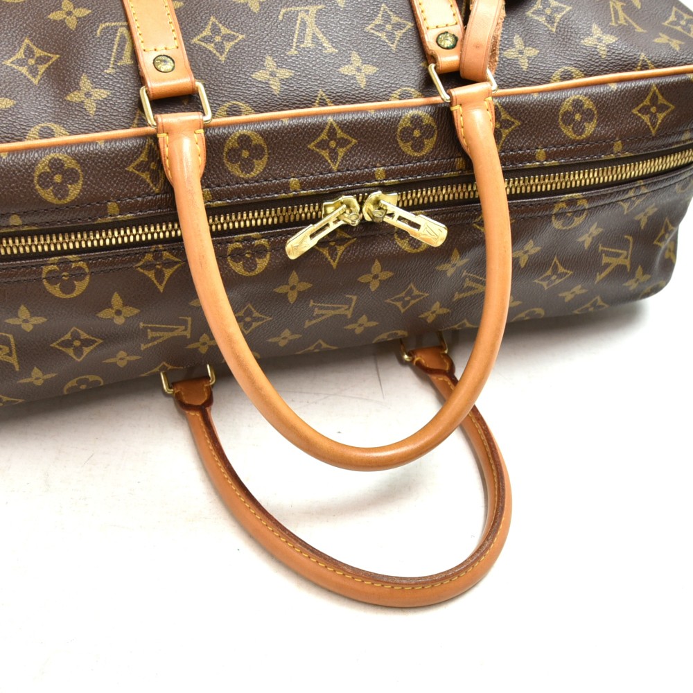 Louis Vuitton Sirius leather 45 travel bag (H-20cm/L-44cm/W-12cm)