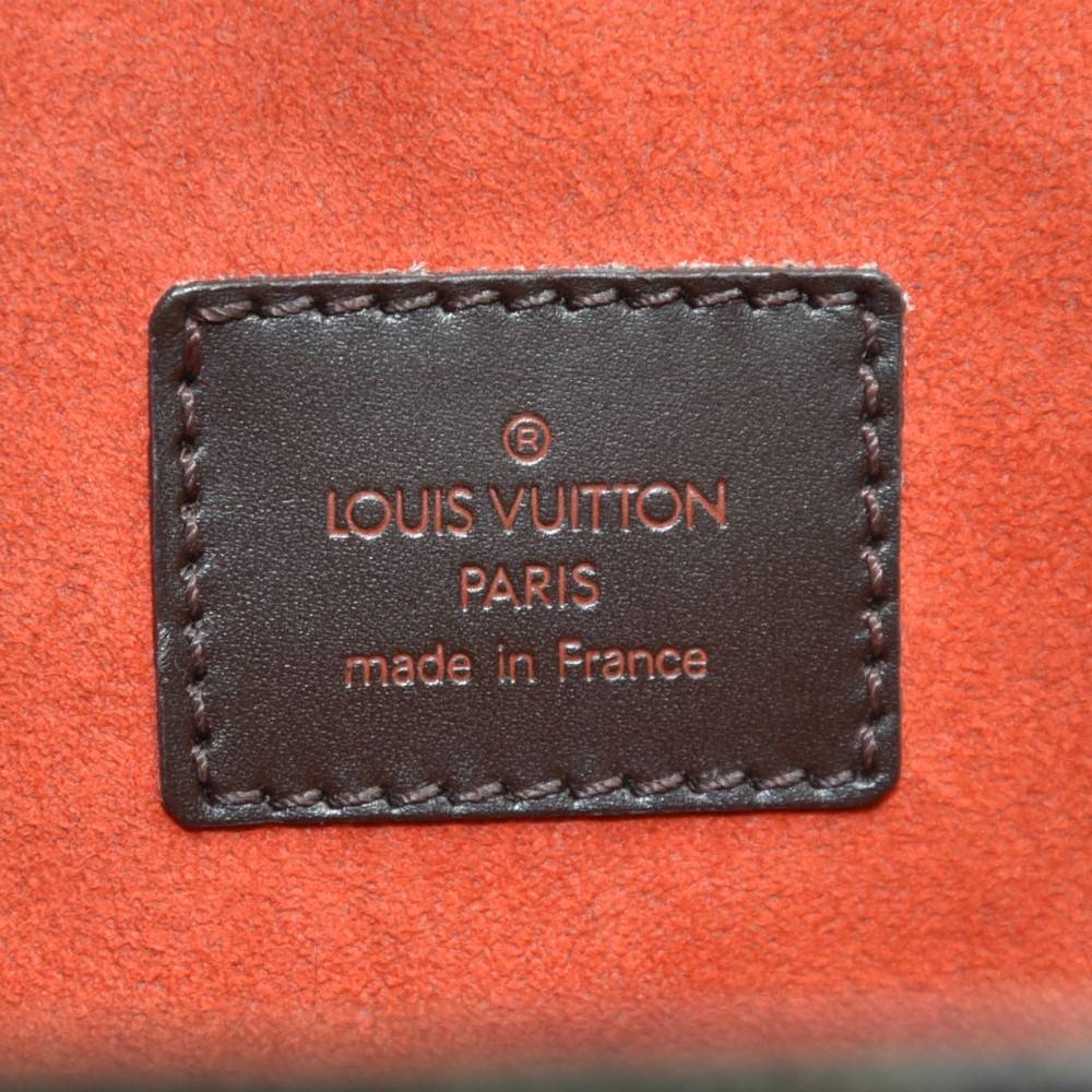 Bolsa Louis Vuitton Damier Ébène Parioli PM Marrom Original – Gringa