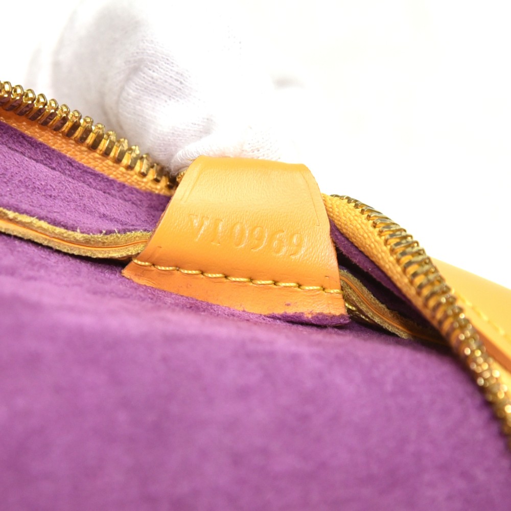 Louis Vuitton Tassil Yellow Epi Leather Mabillon Backpack Bag - Yoogi's  Closet