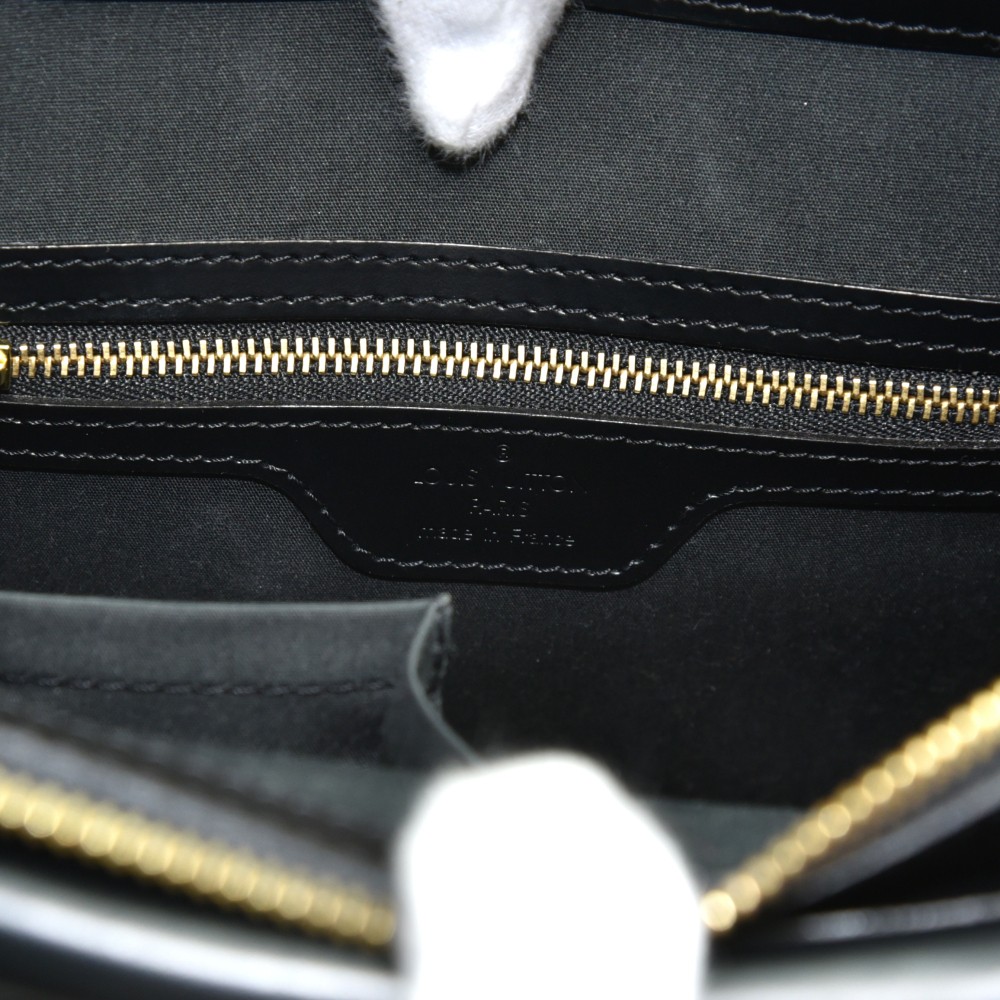 Louis Vuitton Louis Vuitton Figari PM Black Epi Leather Handbag