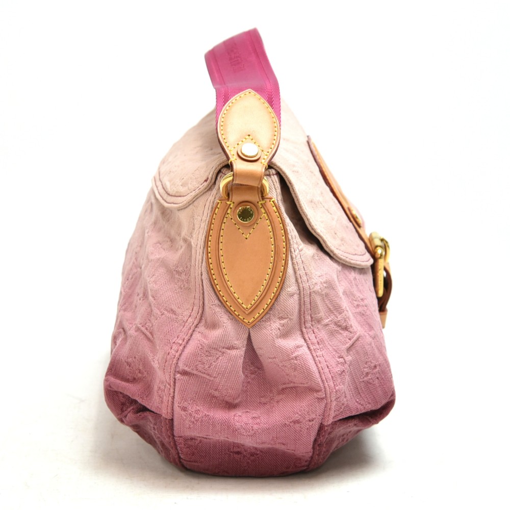 Buy Free Shipping Auth Pre-owned Louis Vuitton Monogram Denim Gradation  Pink Rouge Fauviste Sunray Hobo M40417 210979 from Japan - Buy authentic  Plus exclusive items from Japan